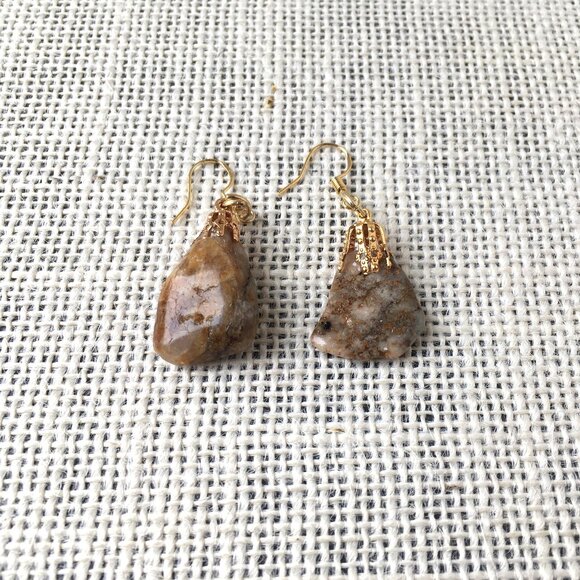 Natural Stone Earrings ~ **2 for $25** - Picture 1 of 4